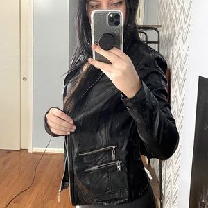GUESS leather jacket